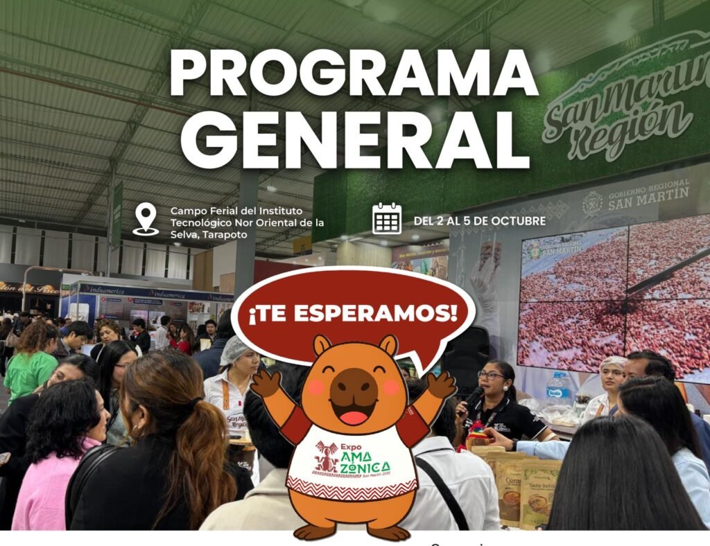 Programa oficial de la #ExpoAmazónica2025