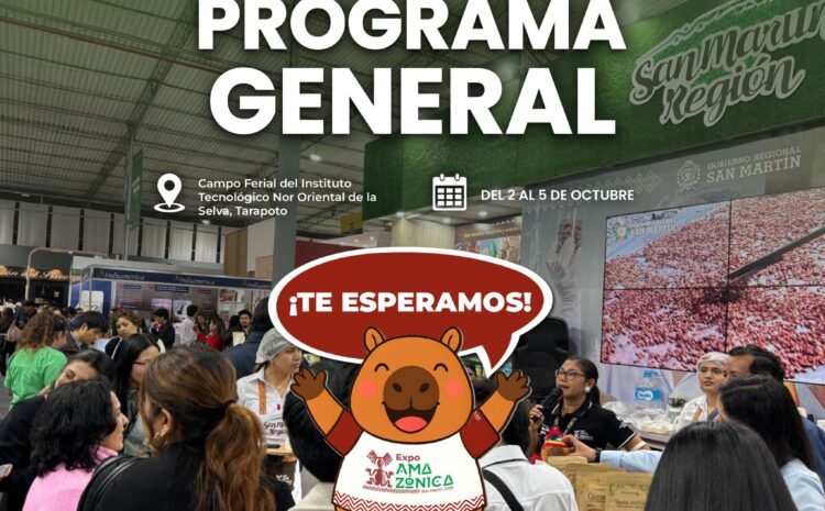 Programa oficial de la #ExpoAmazónica2025